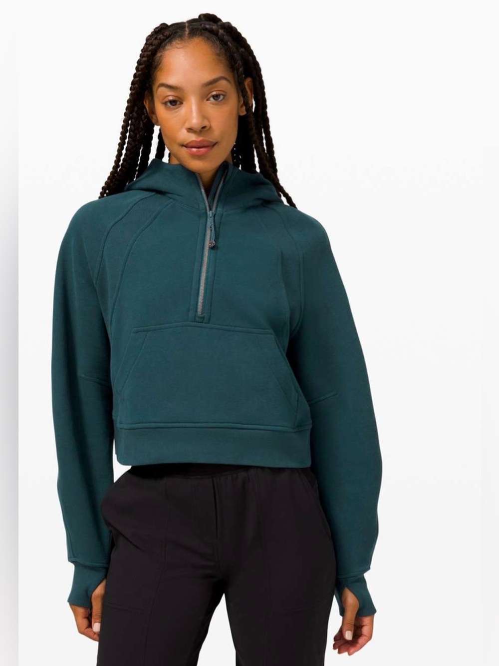 Lululemon Scuba Oversized 1/2 Zip Hoodie, XS/S